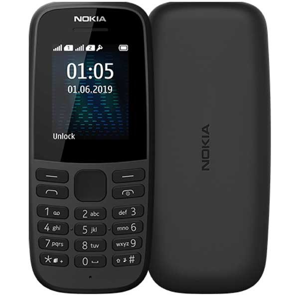 Mobitel mobile new new nokia 105 classic (dual sim) slider phone in UK, classic mobile phone all colors Image